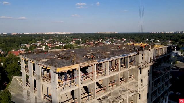 ЖК Реут — съёмка с воздуха (июль 2021) смотреть онлайн