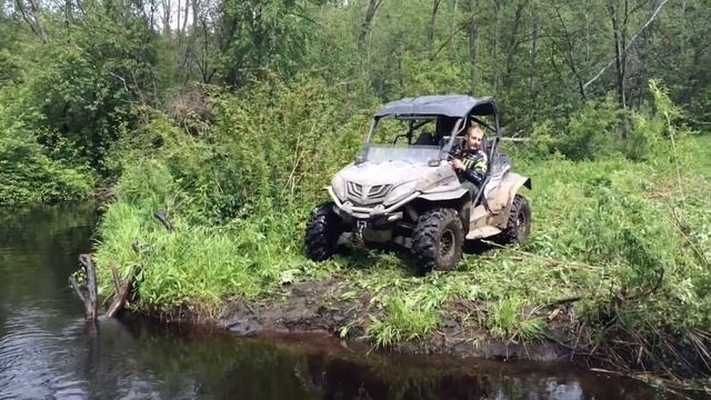 CFMoto Z8 чуть не утонула.// CFMoto Z8 Nearly Drowned.