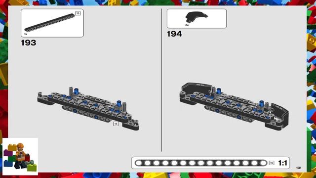 LEGO Instructions - Technic - 42127 - The Batman - Batmobile