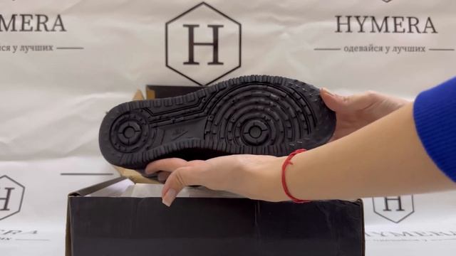 Nike Air Force 1 Duckboot Black с мехом смотреть онлайн