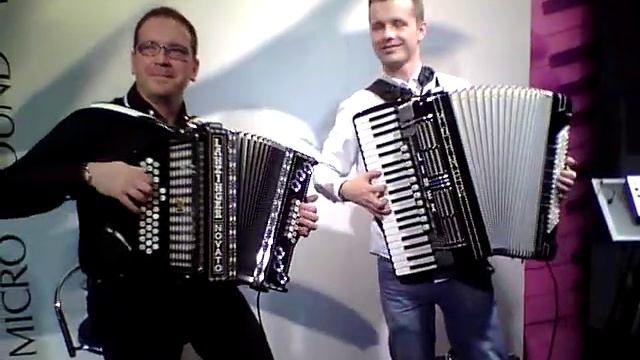 Musikmesse 2010 - Akkordeon Dennis Novato & Loui Herinx смотреть онлайн