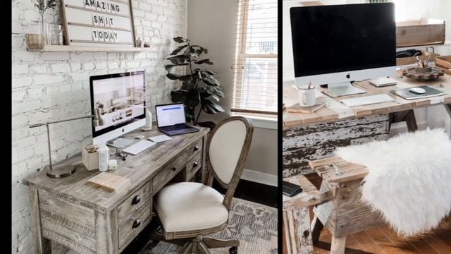 Rustic Home Decor Ideas. Home Office Decorations With Rustic Style.