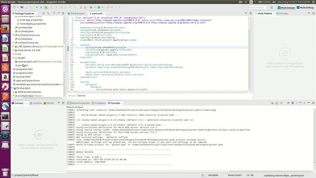 Setting up and using a parent pom project смотреть онлайн