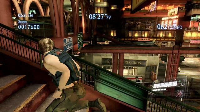Resident Evil 6: The Mercenaries as Leon S Kennedy Military смотреть онлайн