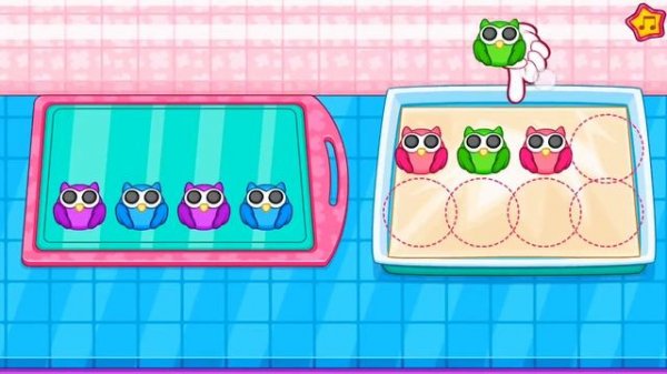 How to Make Cookie - Baby Cooking with Cookie - Educational Video Game for Kids