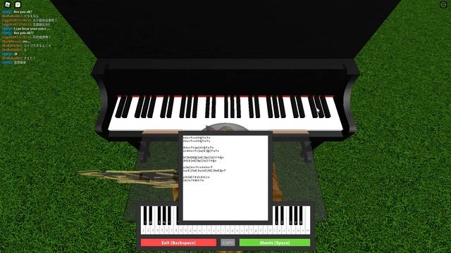 Playing Minecraft SONGS! C418 AND WET HANDS! Roblox Piano Keyboard v1.1 смотреть онлайн