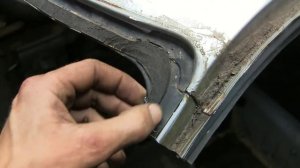 Высверливаем заднее крыло, вытягиваем и рихтуем, видео 5