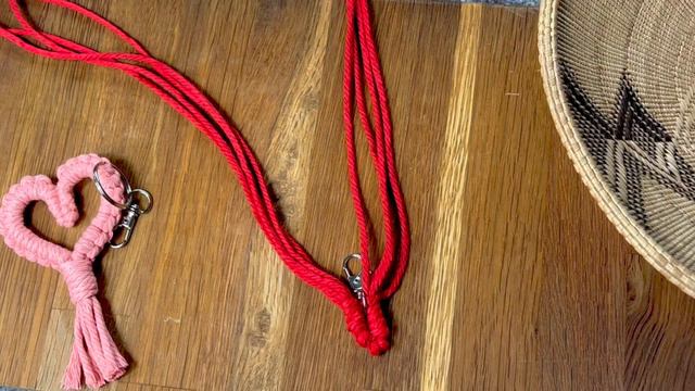 Macrame Heart Pattern - Step by step tutorial смотреть онлайн
