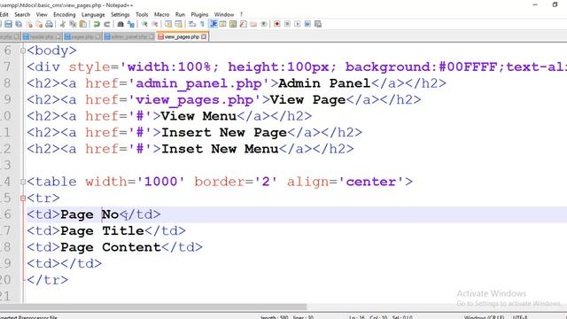 Complete CMS Website in PHP MySQL Urdu Hindi Tutorials Part 7 смотреть онлайн