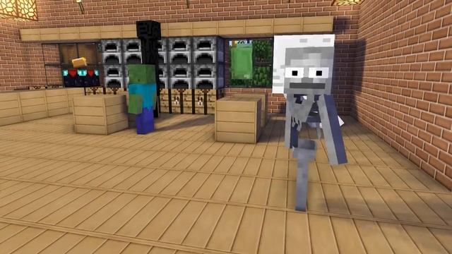 Monster School: EPIC ZOMBIE APOCALYPSE CHALLENGE - Minecraft Animation смотреть онлайн