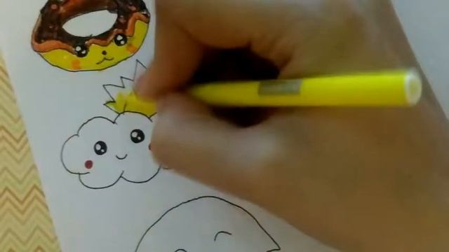 Наклейки/ картинки пошаговое описание /каваи смотреть онлайн