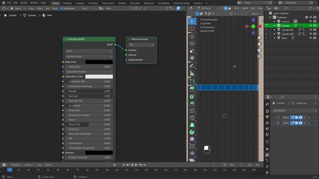 3D Modeling of Battery in a Blender | Timelapse смотреть онлайн