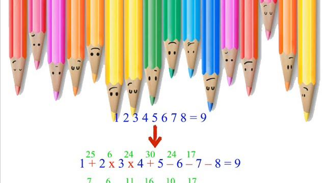 Задача 12 Поставь между всеми цифрами знаки действий так, чтобы равенства стали верными. смотреть онлайн