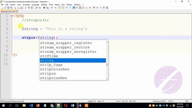 PHP String Function Bangla Tutorial | php Tutorial for Beginners Bangla - 9 смотреть онлайн