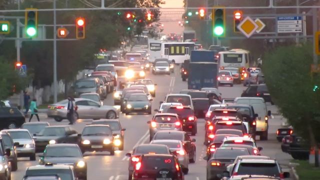 Пробки в Петропавловске смотреть онлайн