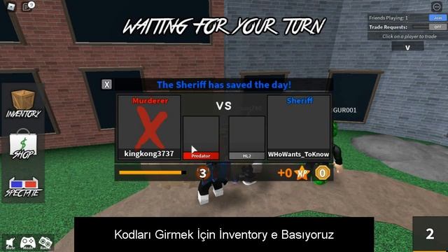 ROBLOX MURDER MYSTERY 2 ÇALIŞAN TÜM KODLAR !! | All Working Codes, MM2 Knife Code | Roblox Türkçe смотреть онлайн