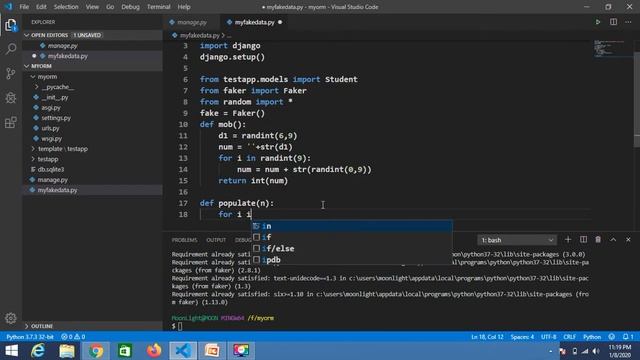 Faker Data in Model смотреть онлайн