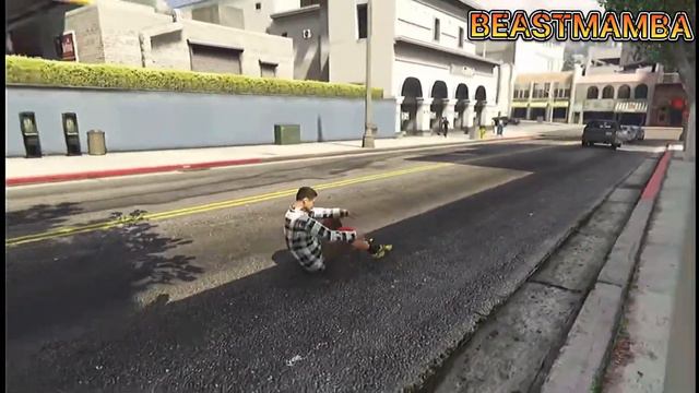 GTA 5 PARKOUR FAILS | Ragdoll Physics | (episode 3) смотреть онлайн