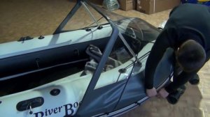 УСТАНОВКА НОСОВОГО ТЕНТА НА ЛОДКУ