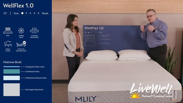 WellFlex 1.0 - Extra Firm and Designed for the Heavier Sleeper смотреть онлайн