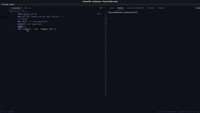 Iniciar con Docker utilizando Dockerfile смотреть онлайн