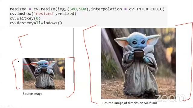 OpenCV Training Session #2 Basics of OpenCV | 3. Resizing, Rotation, Translation of the image смотреть онлайн