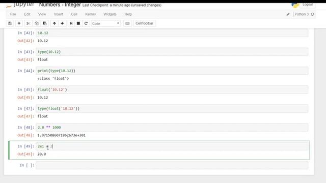 Floating Point Numbers and Variables in Python смотреть онлайн