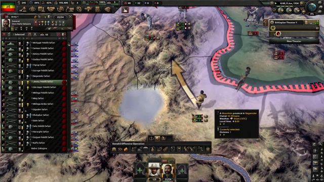 Ethiopia fights Italy alone.... (The Lion that Roared) - Hearts of Iron IV ( HOI4) смотреть онлайн