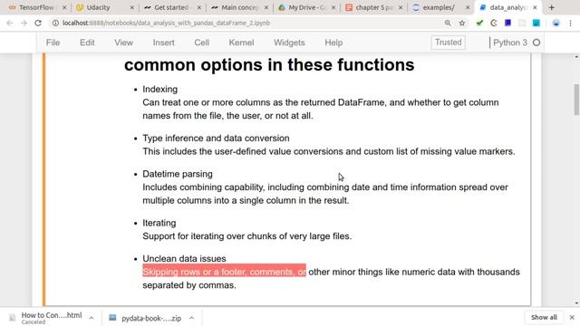 Pandas Creating Sample CSV File смотреть онлайн