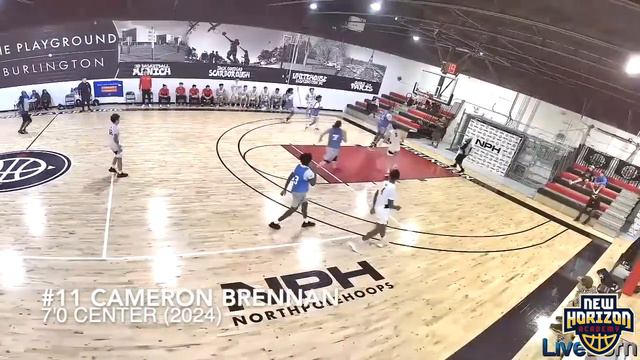 Cameron Brennan | Pre-season Highlights | 7'0 Center | Class of 2024 смотреть онлайн