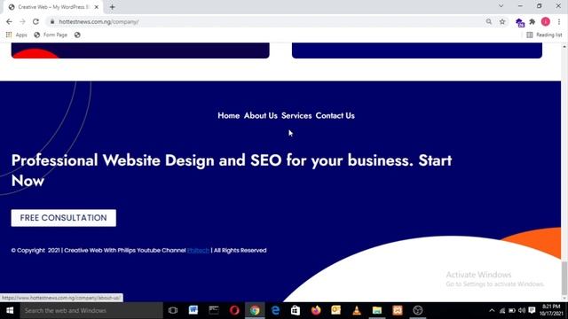 How to make a wordpress website with elementor and Ocean wp [Free Agency Website] смотреть онлайн