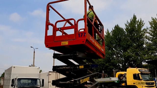 Аренда подъемника MAGNI ES1412H от Скандирент. Аренда и продажа подъемников в Москве и СПБ смотреть онлайн