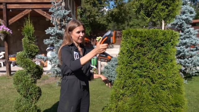 КЛАССИЧЕСКАЯ И ФИГУРНАЯ СТРИЖКА ТУИ СМАРАГД И БРАБАНТ смотреть онлайн