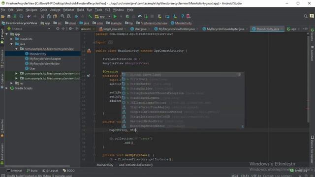 How to use RecyclerView with Firebase FireStore (Quick Tutorial) смотреть онлайн