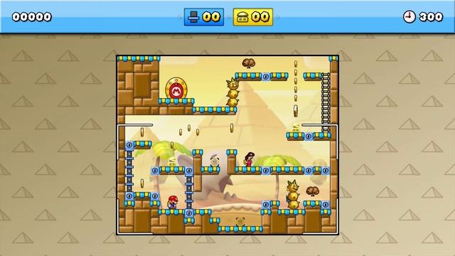 Mario vs. Donkey Kong: Tipping Stars 100% walkthrough World 5 - Wii U guide смотреть онлайн