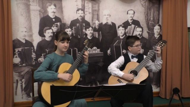 С.Руднев. Живёт моя отрада. Дуэт Василина Шашкова и Илья Мыслицкий смотреть онлайн
