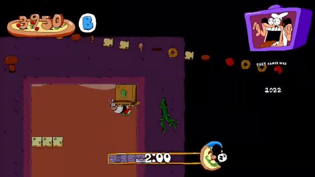 Pizza Tower - Ancient Cheese Lap 3 (Mod) смотреть онлайн