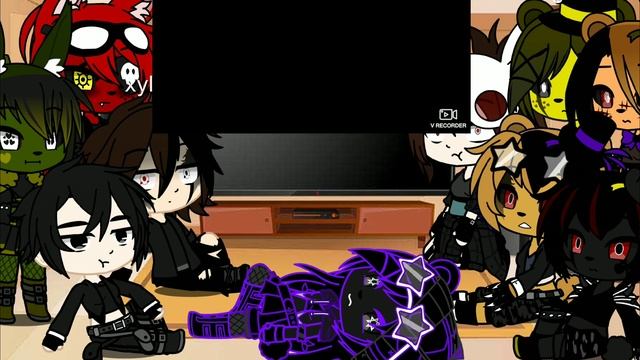 Xylem and fnia Reacts to Sister Location Animation FNAF смотреть онлайн