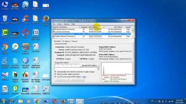 how to change mac adress | HOW TO CHANGE MAC ADDRESS IN WINDOWS 7,8,10 | TMAC Technitium MAC Addres