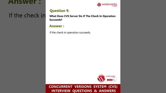 TOP 13 Concurrent Versions System Interview Questions and Answers 2019 Part-1 | Wisdom Jobs смотреть онлайн
