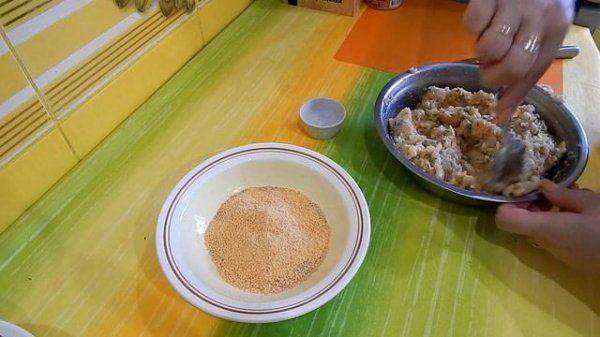 Котлеты с сыром, cooking with love.