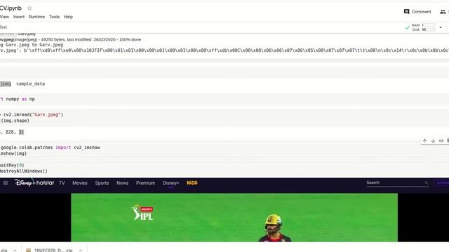 How to upload image in OpenCV || Crop Image in OpenCV || Google Colab смотреть онлайн
