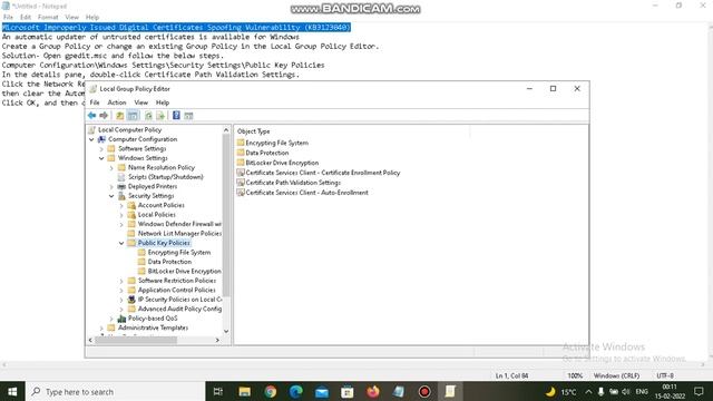 Microsoft Improperly Issued Digital Certificates Spoofing Vulnerability