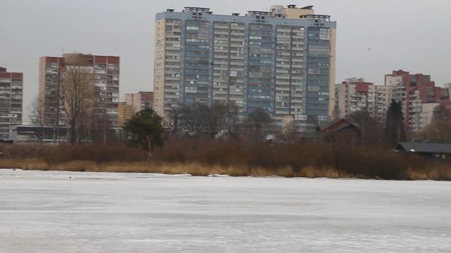 Санкт-Петербург.Новостройки Выборгского района крупным планом. смотреть онлайн