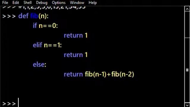 Fibonacci y listas - Python 3 смотреть онлайн