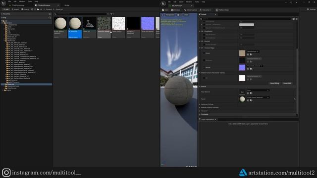 Быстрые и удобные инстансы (material instances) для Unreal Engine 5 смотреть онлайн