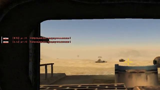 Battlefield 1 \ BF 1942 - сетевая игра, танковый бой в пустыне смотреть онлайн