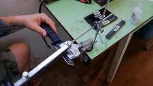 Как точить ножи на точилке .Точилка "Ruixin pro RX-008" . Полезный Совет №4