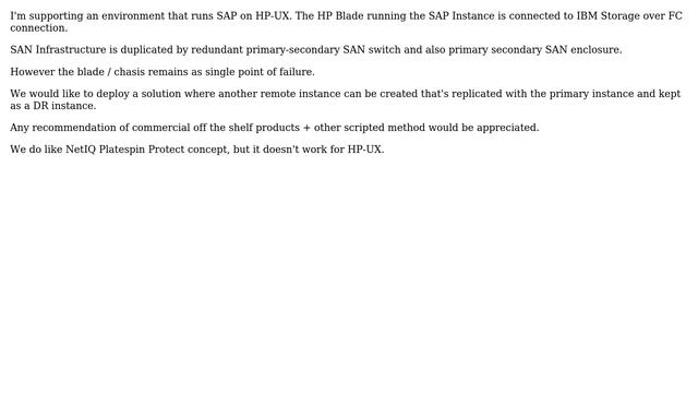 DevOps & SysAdmins: How can I plan a DR solution for an SAP Instance running on HP-UX? смотреть онлайн