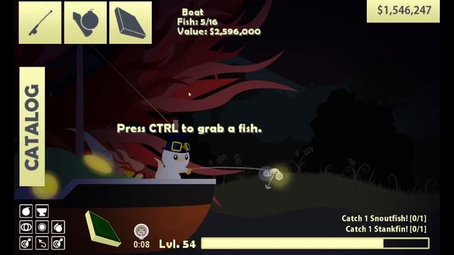 Cat goes fishing Котик идёт рыбачить! МОРСКИЕ ГИГАНТЫ АББИСАЛ И ДРАКОН! #6 смотреть онлайн